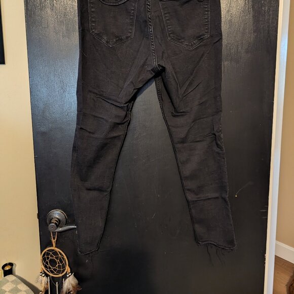 Hollister Black Distressed Jeggings - Picture 3 of 3